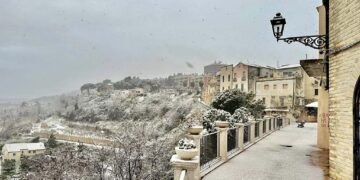 Neve, scuole chiuse nel Vastese e nella Frentania. Situazione in miglioramento