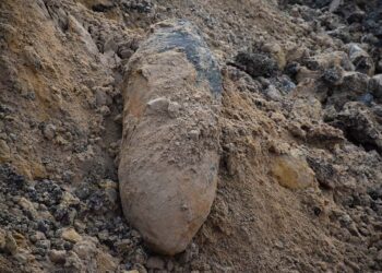 Ad Avezzano trovata una bomba della Seconda guerra mondiale tra le case