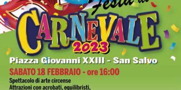 Carnevale, tre gli appuntamenti a San Salvo