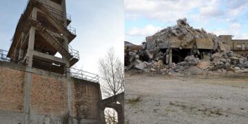 Lentella, demolito l’impianto di trattamento inerti inattivo da anni