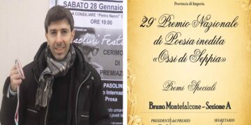 Lo scrittore frentano Montefalcone premiato al “Montale” e al “Pasolini”