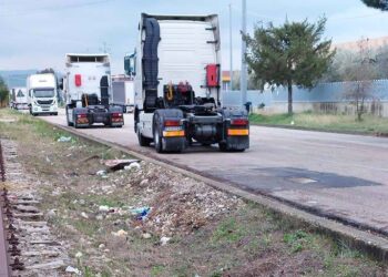 Tir e degrado in viale Germania, da oggi c’è il divieto di fermata