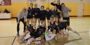 Vola la Vasto Volley, successo per 3-0 con Isernia e testa della classifica