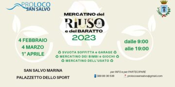 Il 4 marzo il secondo appuntamento con il mercatino del riuso di San Salvo