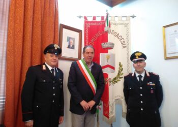 Festa in Comune per i quarant’anni di servizio del carabiniere Luigi Spagna