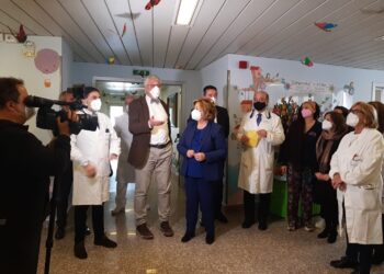 Inaugurato il “fast track” che azzera le file dei bambini in Pronto Soccorso