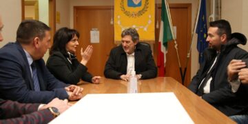 Il presidente Marsilio in visita a Casoli e Palombaro