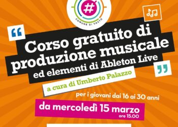 Progetto giovani: al via i corsi di produzione musicale, scacchi e filmmaking