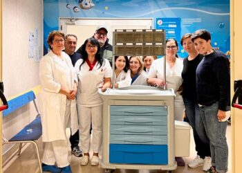 Horse men team e e Asd Jack O’ Neill donano attrezzatura a Pediatria nel nome di Roberto Festa