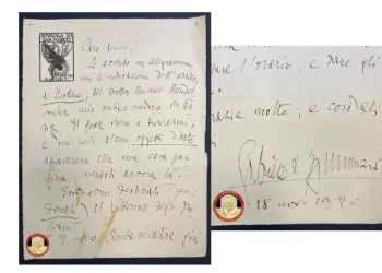 Restituito alla Biblioteca Nazionale un manoscritto trafugato di D’Annunzio
