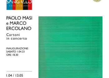 Da Sangallo Arte Moderna la mostra “Paolo Masi e Marco Ercolano. Cartoni in concerto”