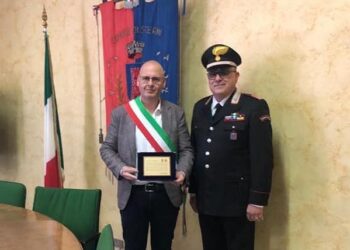 In pensione il luogotenente dei carabinieri Donato Graziani, il saluto della comunità di Scerni
