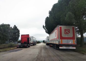 Sosta “selvaggia” dei tir in viale Germania, l’ordinanza è inefficace: non c’è la segnaletica