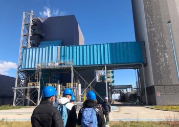 Gli studenti dell’Ipsia di San Salvo in visita alla centrale termoelettrica di Gissi