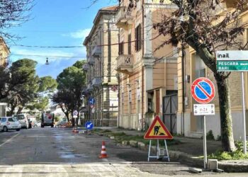 Via Veneto, si inizia con la riqualificazione dei marciapiedi
