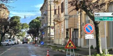 Via Veneto, si inizia con la riqualificazione dei marciapiedi