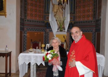 Ginetta, 96 anni, 80 dei quali al servizio della parrocchia di Stella Maris