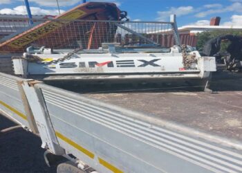 La polizia stradale recupera una fresa rubata nel Teramano