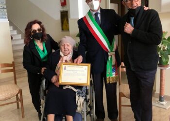 I 100 anni della signora Antonietta Manzitti