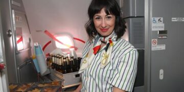 Una lancianese a bordo del volo celebrativo per i 50 anni della TUIfly