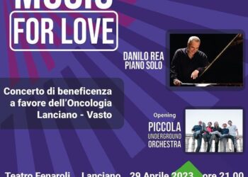 Sabato 29 il concerto di beneficenza “Music for Love”