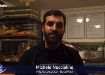 Ventricina e fantasia: Michele, pizzaiolo vastese a Budapest, intervistato dalla Rai