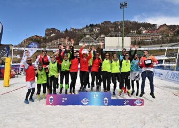 Campionato italiano snow volley: argento per Di Risio e Parenzan