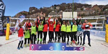 Campionato italiano snow volley: argento per Di Risio e Parenzan