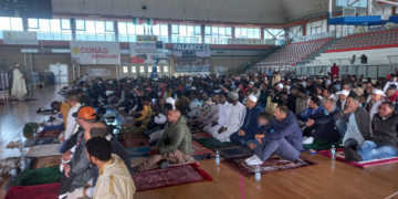 Celebrata al PalaBcc la fine del Ramadan. «Speranza che anche a Vasto si faccia una moschea»