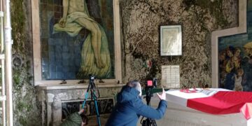 Iniziati i rilievi al Sacrario di Bafile a Bocca di Valle