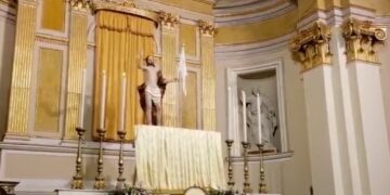 Notte di Pasqua, a Santa Maria maggiore il rito del Cristo Risorto