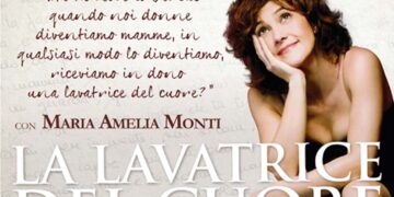 Maria Amelia Monti al centro culturale “Aldo Moro” con “La lavatrice del cuore”