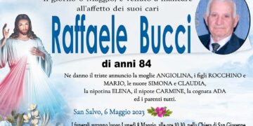 Incidente con il trattore, l’8 maggio l’ultimo saluto a Raffaele Bucci