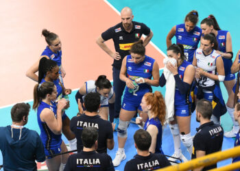 La Nazionale Seniores B a lavoro al palasport