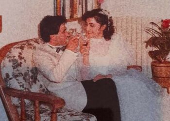 I 38 anni di matrimonio di Eridania e Loris