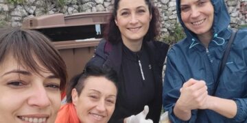 Il flash mob diffuso: pulizia in due zone della Via Verde