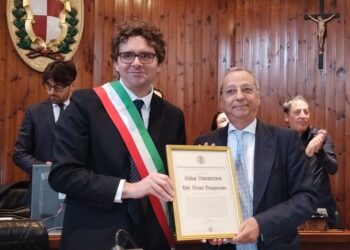 Benemerenza per Giangiacomo e Di Florio, «per 8 anni con saggezza a capo di Tribunale e Procura»