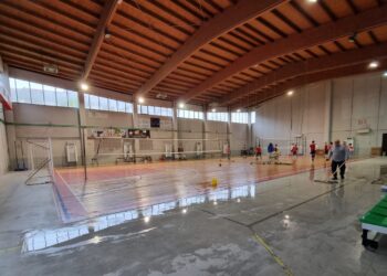 Maltempo, la pioggia non risparmia Palamasciangelo e Palazzetto dello Sport