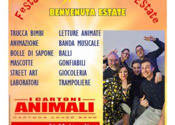 A San Salvo il 21 giugno la prima Festa del solstizio d’estate con i Cartoni Animali