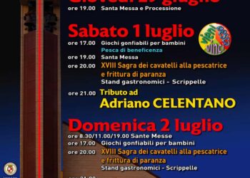 Il prossimo fine settimana appuntamento con la festa in onore di San Paolo Apostolo