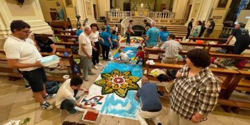 Il Corpus Domini a Vasto: infiorata, messa presieduta da monsignor Forte e processione
