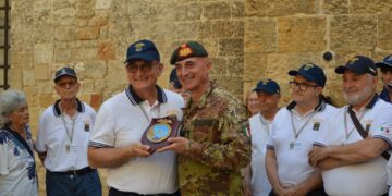 L’Anmi di Vasto in visita alla Brigata Marina San Marco di Brindisi