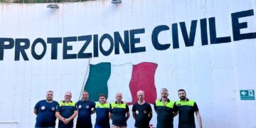 Servizi antincendio, distaccamento dei Baschi Azzurri Abruzzo a Scerni