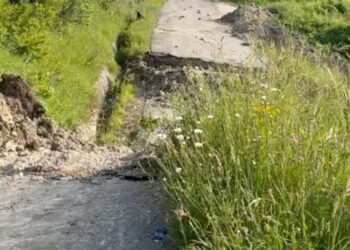 È vera emergenza idrica: conduttura di nuovo danneggiata dalla frana a meno di 24 ore dai lavori