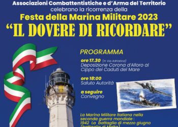 Sabato Festa della Marina Militare in piazza del Popolo e a Palazzo d’Avalos