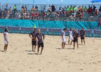 Coppa Italia di beach soccer al via: a Vasto la Roma BS in rimonta batte Catania SSD