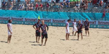 Coppa Italia di beach soccer al via: a Vasto la Roma BS in rimonta batte Catania SSD