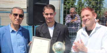 Francesco Scafetta: dopo il Pallone d’Oro di D mattinata di premiazioni a San Salvo