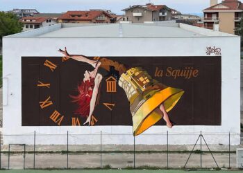 Sulla pareti del “Galilei” un nuovo murales in onore della Squilla
