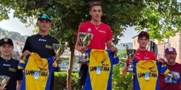 Il ciclista atessano Alessandro Pellegrini sbanca l’Eroica Allievi